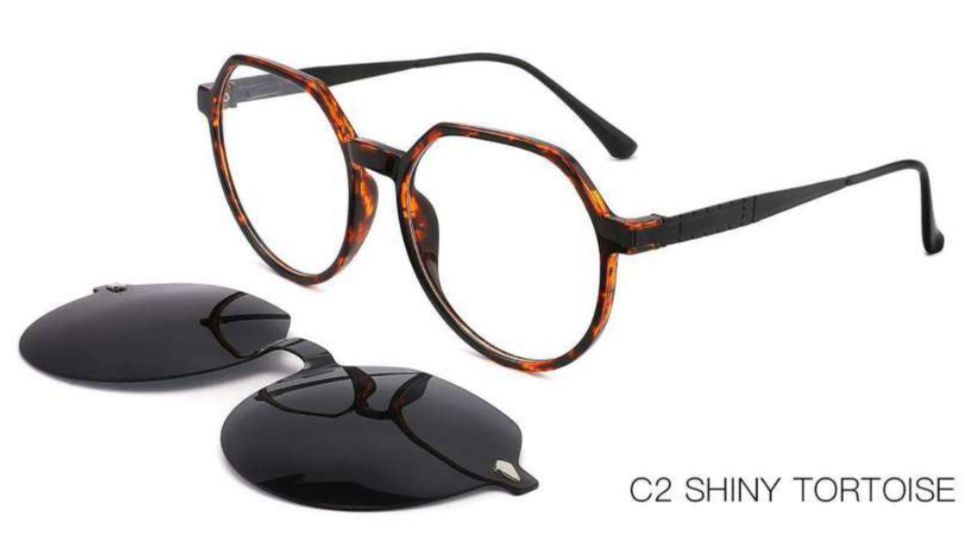 YT Optical women's - including polarized magnetic clip ons