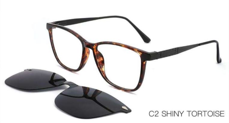 YT Optical women's - including magnetic polarized clip ons