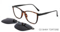 YT Optical women's - including magnetic polarized clip ons