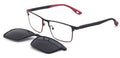 YT optical men's- including magnetic polarized clip ons