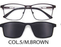 YT Optical men's- including magnetic polarized clip ons