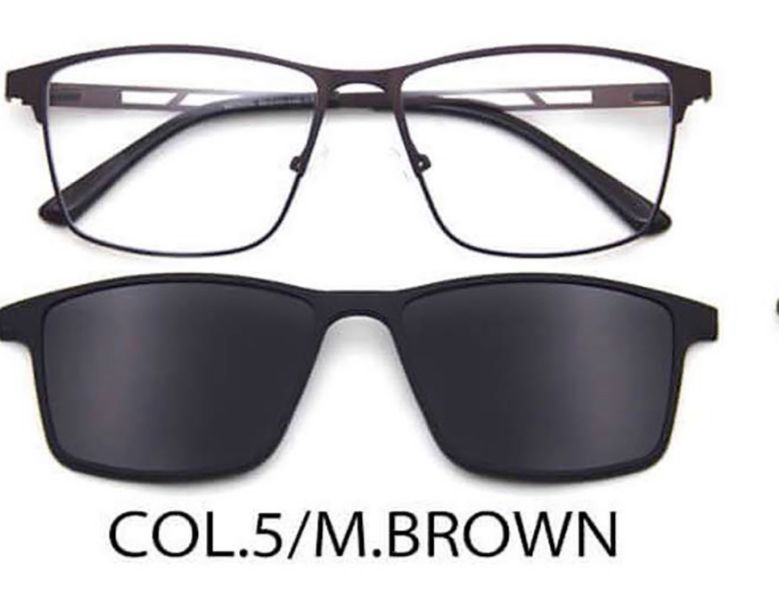 YT Optical men's- including magnetic polarized clip ons