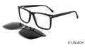 YT Optical unisex - including magnetic polarized clip ons