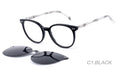 YT optical women's- including magnetic polarized clip ons