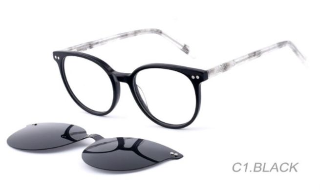 YT optical women's- including magnetic polarized clip ons