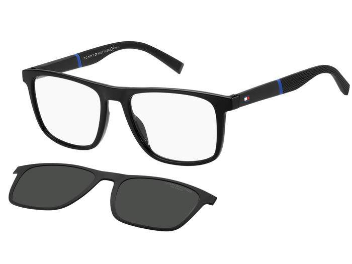 TOMMY HILFIGER Magnetic Clip on frames- Men's