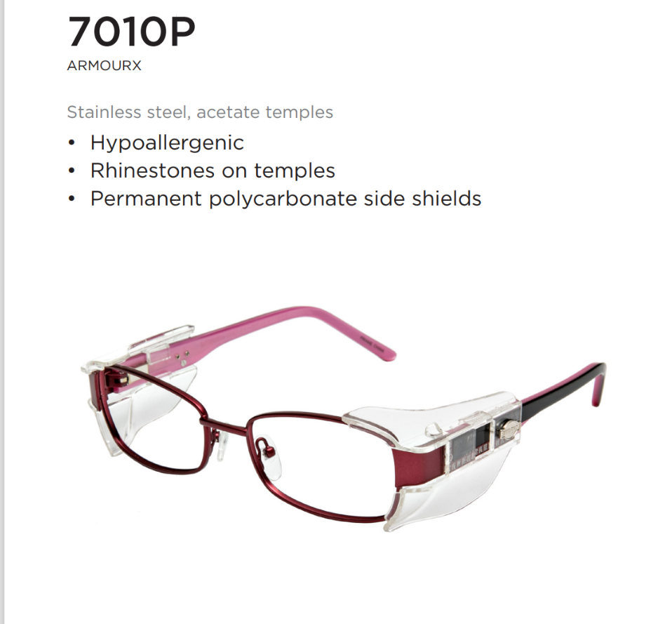 CSA approved safety eyeglasses