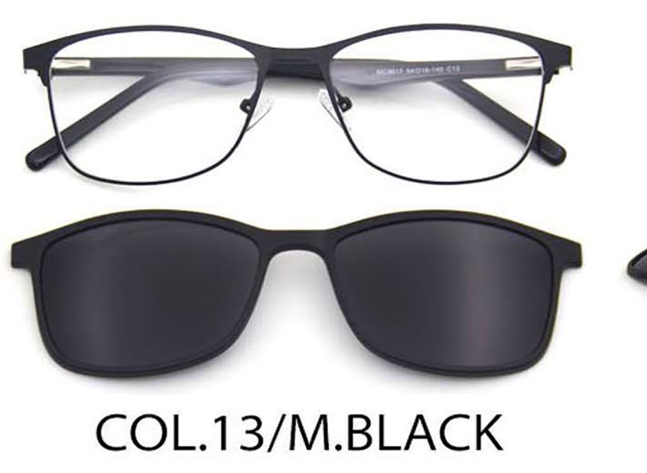 YT Optical women's - including magnetic polarized clip ons