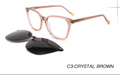YT Optical women's - including magnetic polarized clip ons