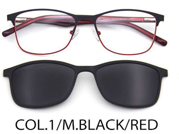 YT Optical women's - including magnetic polarized clip ons