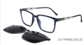 YT Optical men's - including magnetic polarized clip ons