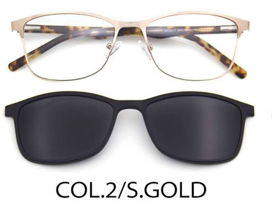 YT Optical women's - including magnetic polarized clip ons