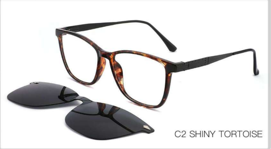 YT Optical women's - including magnetic polarized clip ons