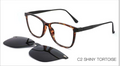YT Optical women's - including magnetic polarized clip ons