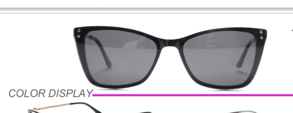 YT Optical women's - including magnetic polarized clip ons