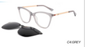 YT Optical women's - including magnetic polarized clip ons