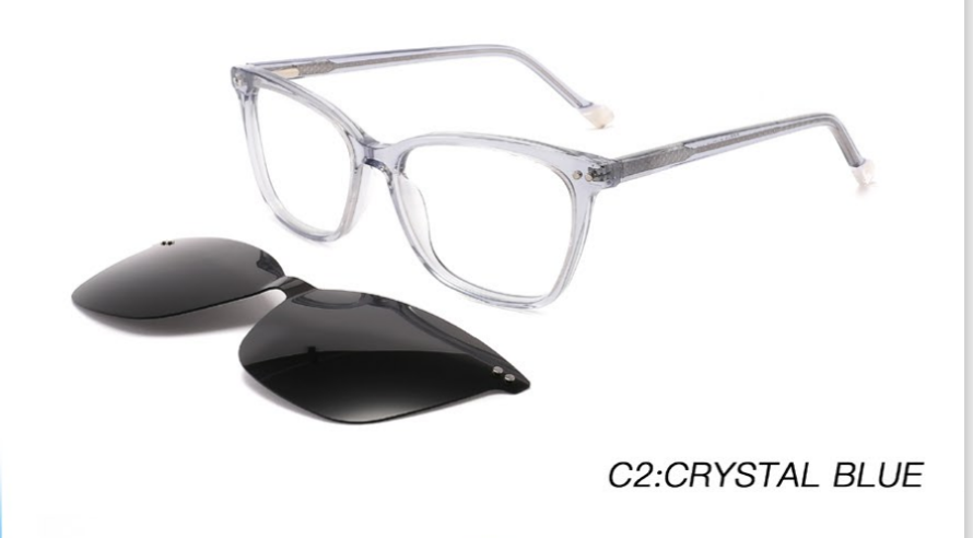 YT Optical women's - including magnetic polarized clip ons